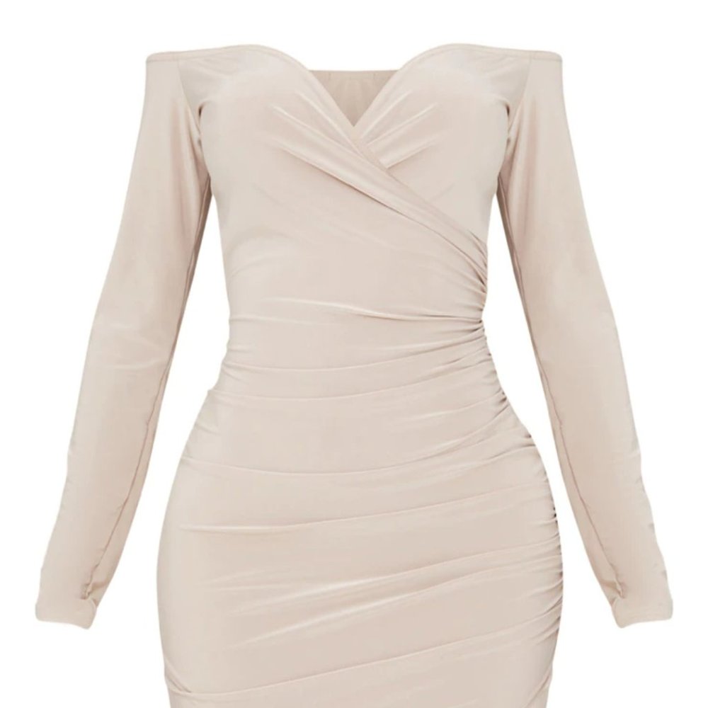 Pretty little thing nude dress